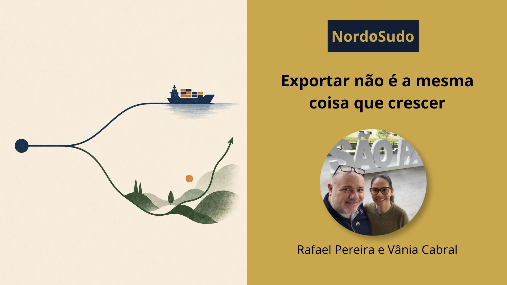 Exportar não é a mesma coisa que crescer
